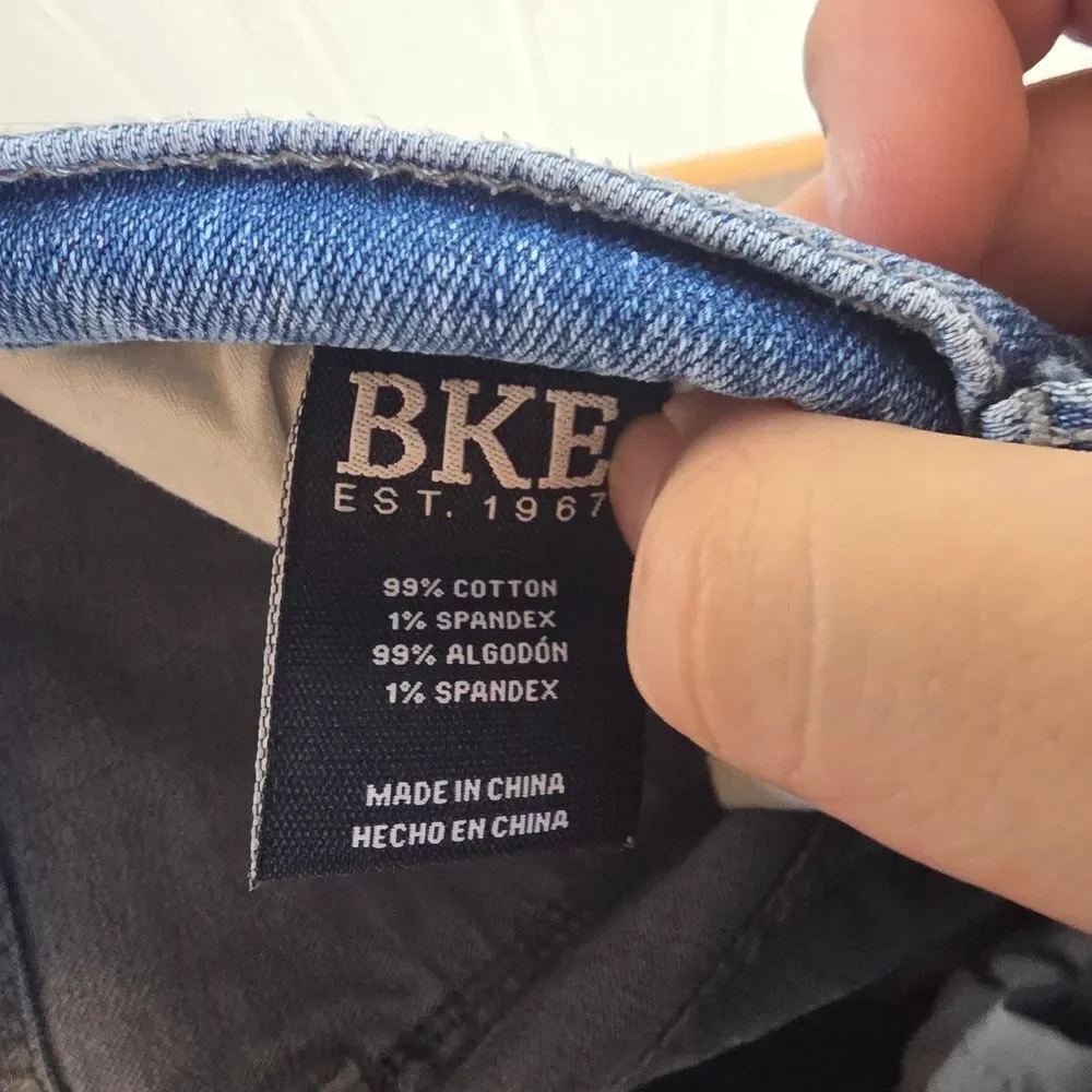 Men's BKE Skinny Fit Denim Jeans - Light Blue, Size 30 X 39